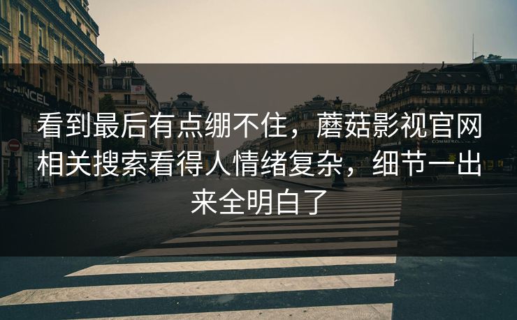 看到最后有点绷不住，蘑菇影视官网相关搜索看得人情绪复杂，细节一出来全明白了  第1张